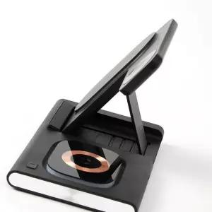 OCE 고속 휴대폰 이어폰 무선충전기 블랙