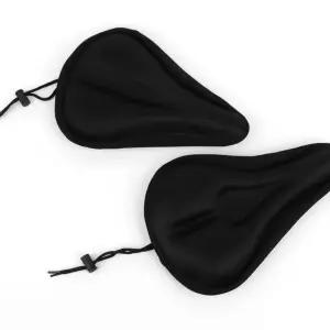 자전거안장쿠션 실리콘 젤 자전거 안장쿠션 편안한 라이딩 엉덩이 보호 충격흡수 통기성