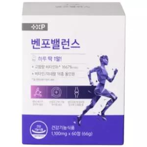 벤포벨런스 활력 비타민 B군 고함량 종합비타민 하루 1알 1박스 60정