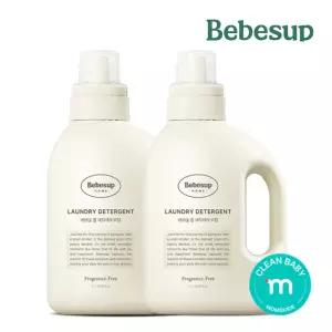 [베베숲] 아기 이지캡형 세탁세제 무향 1L 2개