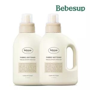 [베베숲] 아기 이지캡형 세탁세제 코튼앤크림향 1L 2개