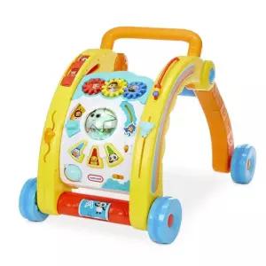 아기 걸음마보조 감각발달용 테이블변신 러닝워커 밀대장난감 9개월 단계별스텝