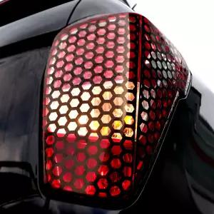 [간지] 렉스턴스포츠 칸 리어 테일 램프 라이트 램프 커버 몰딩 튜닝 필름 스티커 [호환상품]