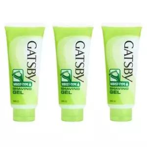 갸스비 쉐이빙 젤 모이스트 타입 205g x 3개 면도거품 면도젤 쉐이빙 남자 면도