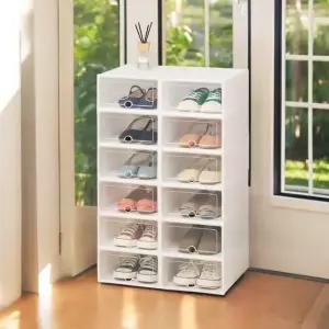 신발정리대 아파트 원룸 좁은현관 신발장 보관함 슈즈렉 다용도 신발선반 실내화거치대