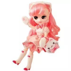 여아 정서놀이 핑크캣 패션드레스 마론인형 아이방꾸미기 생일선물 사회성발달