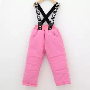체루결 함박눈 어린이 스키바지 아동 눈썰매 패딩바지