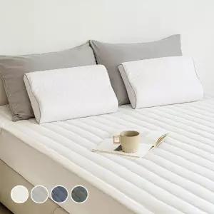 코지핏 라텍스 메모리폼 누빔 베개커버 30x50 4color