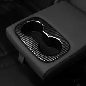 트랙스 크로스오버 튜닝 2열 컵홀더 커버 카본 몰딩 용품