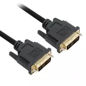 DVI-D 싱글 케이블 수수 듀얼 모니터 연결 출력 컴퓨터 본체 양방향 선 젠더 복제 호환 그래픽카드 잭 멀티