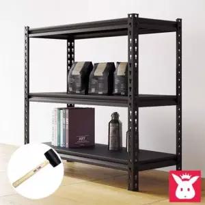 토토홈랙S 1200X400X1500기둥 3단4단5단 창고 펜트리수납장 조립식 철제 앵글 김치냉장고 선반