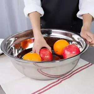 바른부엌 국산 스텐양푼이 7호 35cm 김장 다라이 양푼 대야