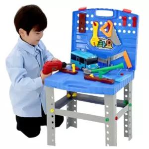 4세남아 전동드라이버 엔지니어놀이용 공구테이블 유치원 유아교구 두드리기 이모선물