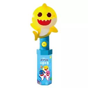 유아원 장기자랑 노래하는 아기상어 멜로디 불빛봉 백일선물 감각놀이 발달완구