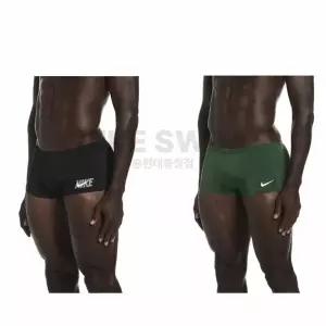 [나이키스윔] [남성수영복] NESSG032 남성 오리진스 포맨 오버랩 스퀘어 레그 브리프 숏사각