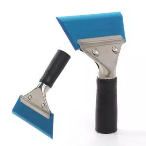 새나로 집게형 고무 스퀴지 헤라 밀대 블루 시트지 줄눈 유리창