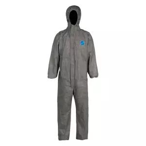 타이벡 우주복 복 방진 보호 작업 용 정비 보수 축사 듀폰 회색 보호복 원피스/오물/청소/방역/방제/축산