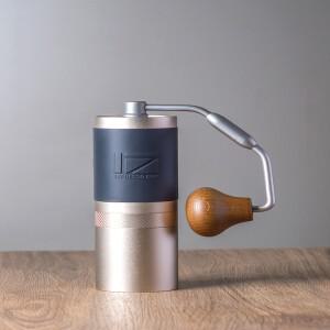 1Zpresso J 수동 커피 그라인더, 휴대용 밀, 스테인레스 스틸 버, 48mm