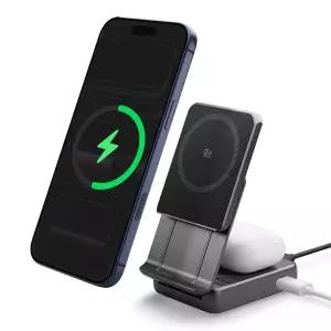 Qi2 25W 2in1 폴더블 맥세이프 초고속 무선 충전기 EF302MOQ