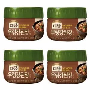 [CJ] 다담 우렁 강된장용 양념 500g x 4개