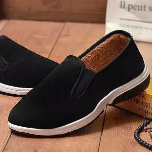 남성신발겨울 털슈즈 퍼블로퍼 겨울용 단화 털신fgh135