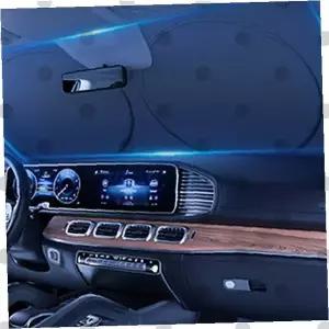 차량용 햇빛가리개 앞유리 자외선차단 원터치 쿨다운 선팅필름