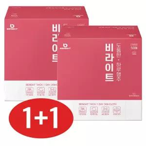 (원 플러스 원)제이앤제이 도톰한 빨아쓰는 하루행주 친환경 일회용행주