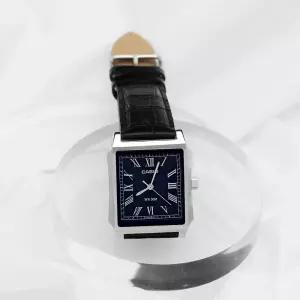 카시오 MTP-B190L-2B 클래식 사각 메탈 남자 손목 시계 선물