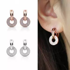 이사랑 통역 되나요 고윤정 귀걸이 차무희 써클 링 펜던트 큐빅 원터치 은침 