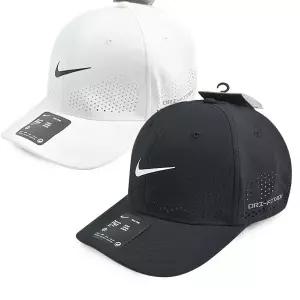 나이키 러닝 모자 드라이 핏 ADV 라이즈 스우시 캡 FB5633-100