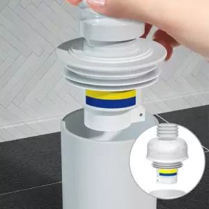 배관용 실리콘 하수구트랩 베란다 세탁기 냄새제거 배수구 커버 캡 50 60mm 덮개포함 L712