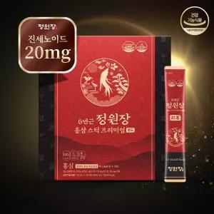 정원장 6년근 홍삼스틱 프리미엄 골드 100포 선물세트