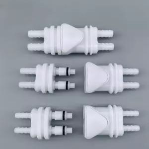 원터치 커플러 니쁠 연결 티형 듀얼퀵 에어호스 유압용