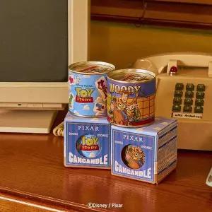 [무케렌시아][무케] 노빅딜_디즈니 캐릭터 캔 캔들 140g (S) 5type 향초 연말 선물 소품 오브제 장식