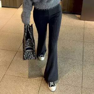 [미나그램] 커밍 부츠컷 골지니트레깅스팬츠