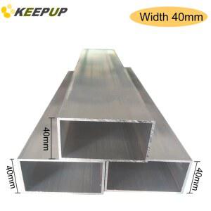 직사각 알루미늄 사각 튜브 파이프 40X50X60X70X80X90X100X120X140X150X200MM 3MM 5MM 2MM 의자용 테이블 1MM 두께