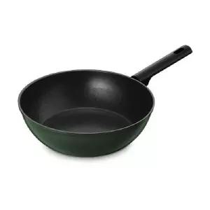 [바겐슈타이거] 톤앤톤 티타늄코팅 궁중팬 28cm 딥그린 웍 튀김 볶음팬