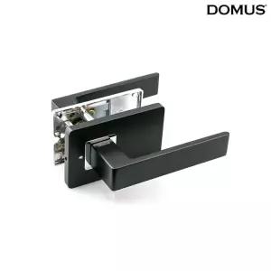 도무스 방문손잡이 711BK 블랙 사각 문고리