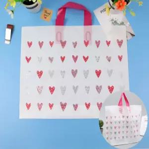 카키부직포가방 투명창종이가방 판촉물종이백 여행용쇼핑백 블랙선물백 프리미엄비닐백 칠판보드종이팩 간편쇼핑백 통합소량크라프트백 하트 1P 선물 무늬 비닐 중형 귀여운 모양 쇼핑백