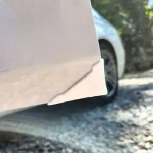 문콕 자동차 전면 도어 모서리 보호커버 (화이트)/스크래치/가드/코너/사이드/충격/찍힘/방지/차량용/안전