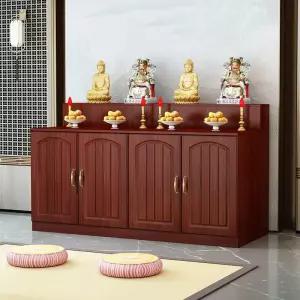 불단 선반 고단목 신당 법당다이 가정용 신당다이 장식장