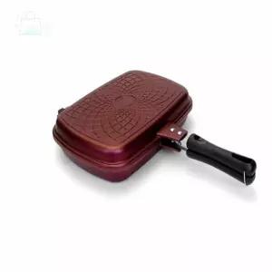 GSTORE 생선양면팬 생선구이팬 고기굽는프라이팬 양면후라이팬 다이아몬드 코팅 양면팬