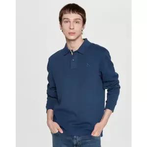 [헤지스](센텀시티점) [25FW][아이코닉] 긴팔 피케 폴로 셔츠 (HZTS5D431) C