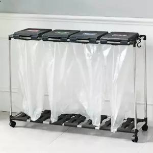 쓰레기통 가정용 4단 플라스틱 재활용 분리수거함 다용도 대용량 주방 음식물