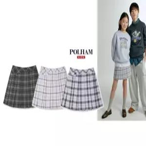 여아) 체크 플리츠 스커트 PKG2RR2010