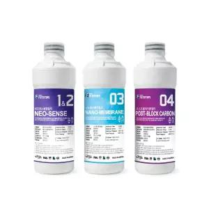 [호환] 현대큐밍 더슬림 미니 HP-815CB 교체용 정수기 필터 1회관리세트