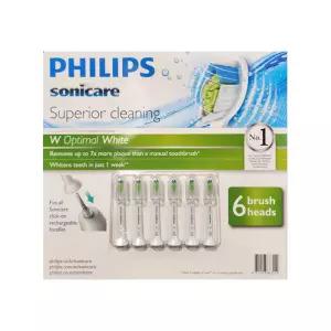 -ku- 필립스 다이아몬드 클린 스탠다드형 음파칫솔 칫솔모 HX6066/71