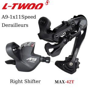 변속기 LTWOO A9 1X11 스피드 자전거 키트 기어 레버 후방 드레일러 MTB 자전거에 시마노 Sram 부품과 호환