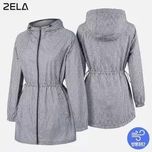 [NS홈쇼핑]투엘라 여성 스윗데이 바람막이 아우터 후드 롱 자켓(W7SJ04)[35745111]