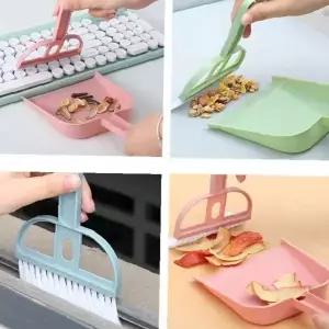 휴대용 책상 청소 도구 세트 학교 교실용 소형 먼지 제거 털이개 학생 문구류